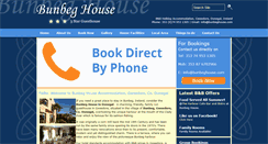 Desktop Screenshot of bunbeghouse.com